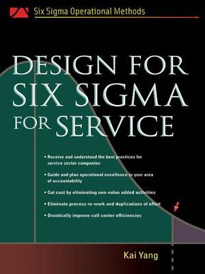cover image of Design for Six Sigma for Service